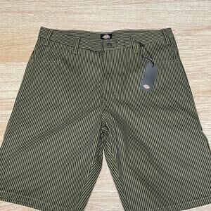 Dickies green and khaki striped